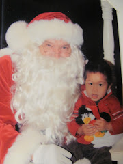 Alexandre and Santa Clause Nov. 2010