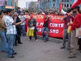 MARCHA CONTRA BUSH Y SU POLITICA