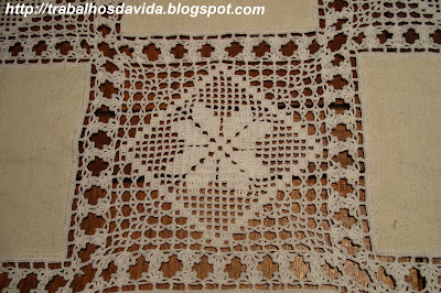 O MUNDO DO TRICOT E CROCHET: TOALHAS COM BARRAS