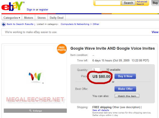 [google-wave-invite-on-sale.png]