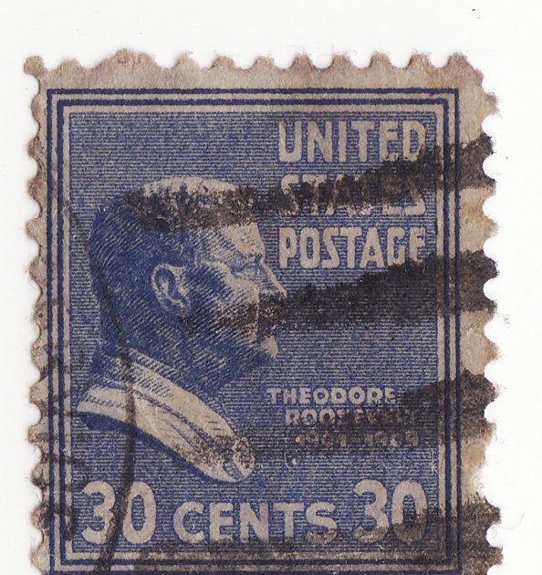 Sell Old Stamps US Postage Theodore Roosevelt 30 Cent