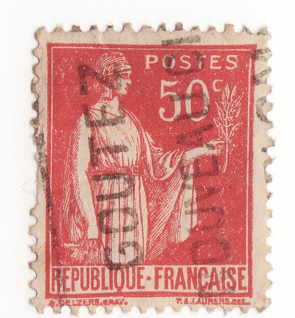 Sell Old Stamps Stamp Republique Francaise 50 cent