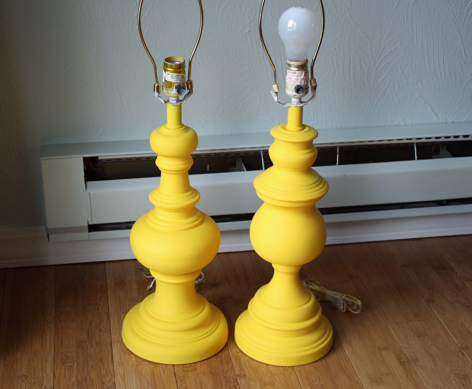 Running With Scissors Mustard Lamps
