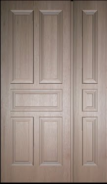 desain pintu dobel