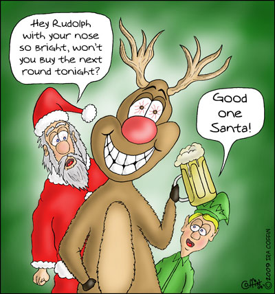 Funny Cartoon Christmas Cards