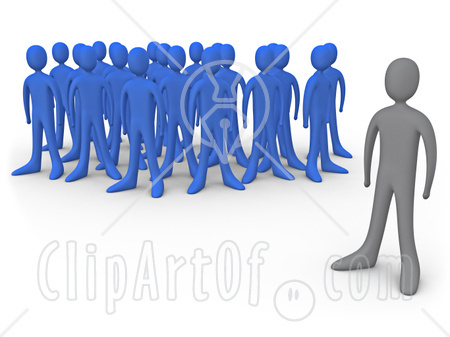 clip art people standing. and ask people to name a