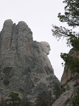 Profile of Mt. Rushmore