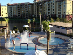 Pool area at Bonnet Creek Resort