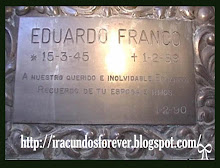 PLACA RECODATORIA A EDUARDO  FRANCO