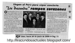 NOTA  EN EL DIARIO  AJA - 2006