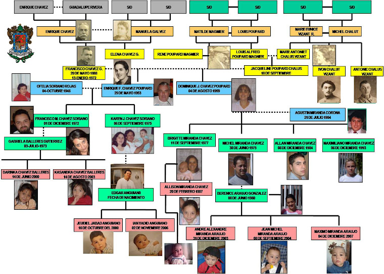 ARBOL GENEALOGICO