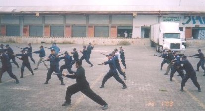 ENTRENAMIENTO DE KUNG FU  A ELEMENTOS POLICIACOS EN EL ESTADO DE VERACRUZ