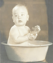 My husband, when he was a baby!