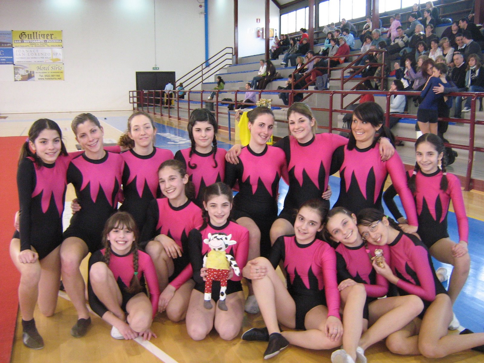 GARA DI SCANDIANO 2009: le atlete della Polisportiva Pico (3° e 4° categoria)