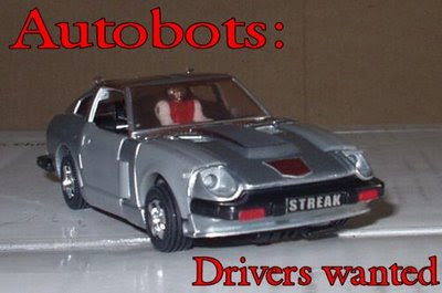 Funny autobots ad