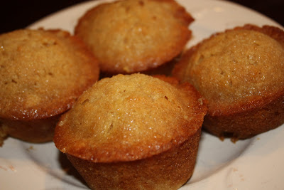 muffins orange sugar brown mini glaze sister kitchen