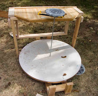 Homemade Manual Pottery Wheel