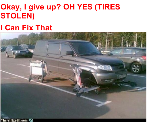 FlagstaffRealEstate: Friday Fun! Men Can Fix Anything : )