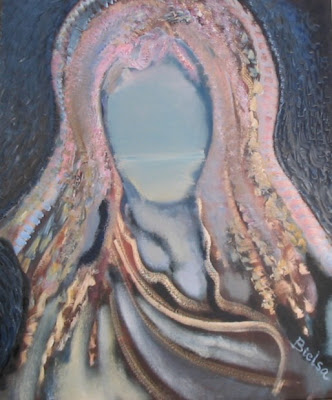 Ausenzia, pintura orichinal de Chuan Chusé Bielsa