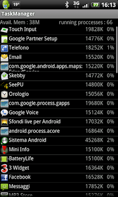 Google Nexus one Multi-tasking