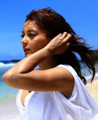 one of heroines in Ranbir heroines in bikini. one of heroines in Ranbir