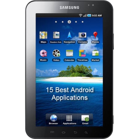 android apps on Samsung Galaxy Tab: 15 Best Android Applications