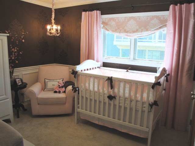 elegant baby nursery