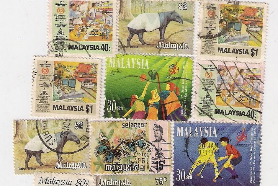 I'd Love to Sell My Stamps Collection Stamps of Malaysia