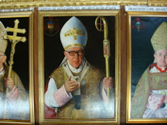The latest cardinals added to the fresco of all the Toledo cardinals throughout history