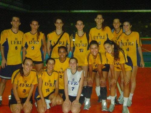 Campeãs 2009 - Equipe Feminina no Torneio início da Liga RV
