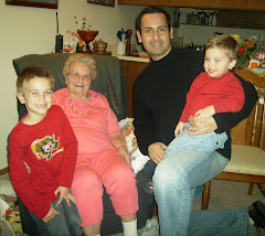 Gavin, Grandma Milligan, Ethan, and Richard