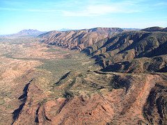 Mt Sonder from Larapinta Trail