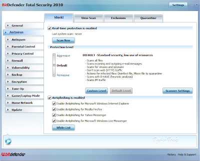 BitDefender-Total-Security-2010-Beta2-screenshot-Advance-Mode
