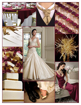 Welcome to a Holiday Wedding in Burgundy Gold Welcome to a Holiday Wedding in Burgundy Gold