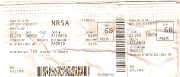 My nonrev, firstclass plane ticket. (nov plane ticket)