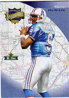 1998 Tennessee Oilers STEVE MCNAIR Glossy 8x10 Photo Football Print Poster