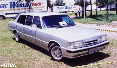 Opala e Caravan Modificados, Raros e Customizados Opala+limo+1986+chevrolet