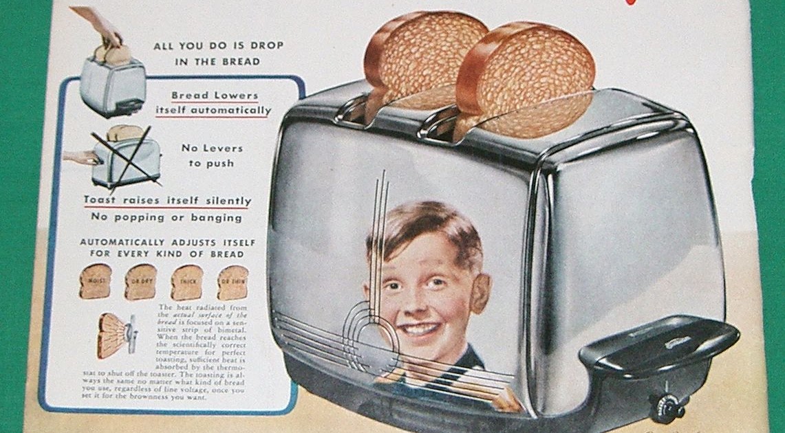 1950 Sunbeam Toaster Magazine Ad mixmaster Old Magazine Ads