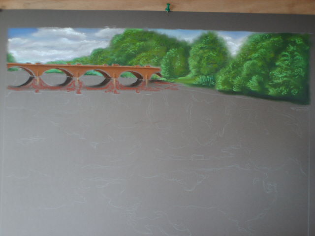 pastel étape par étape