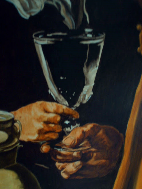 Detail tableau"le marchand d'eau de Seville"