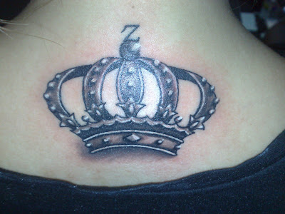 Finished Crown Tattoo. Finished Crown Tattoo Tattoo Days