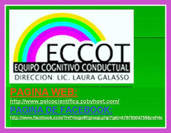 PAGINA WEB Y DE FACEBOOK DEL EQUIPO COGNITIVO CONDUCTUAL