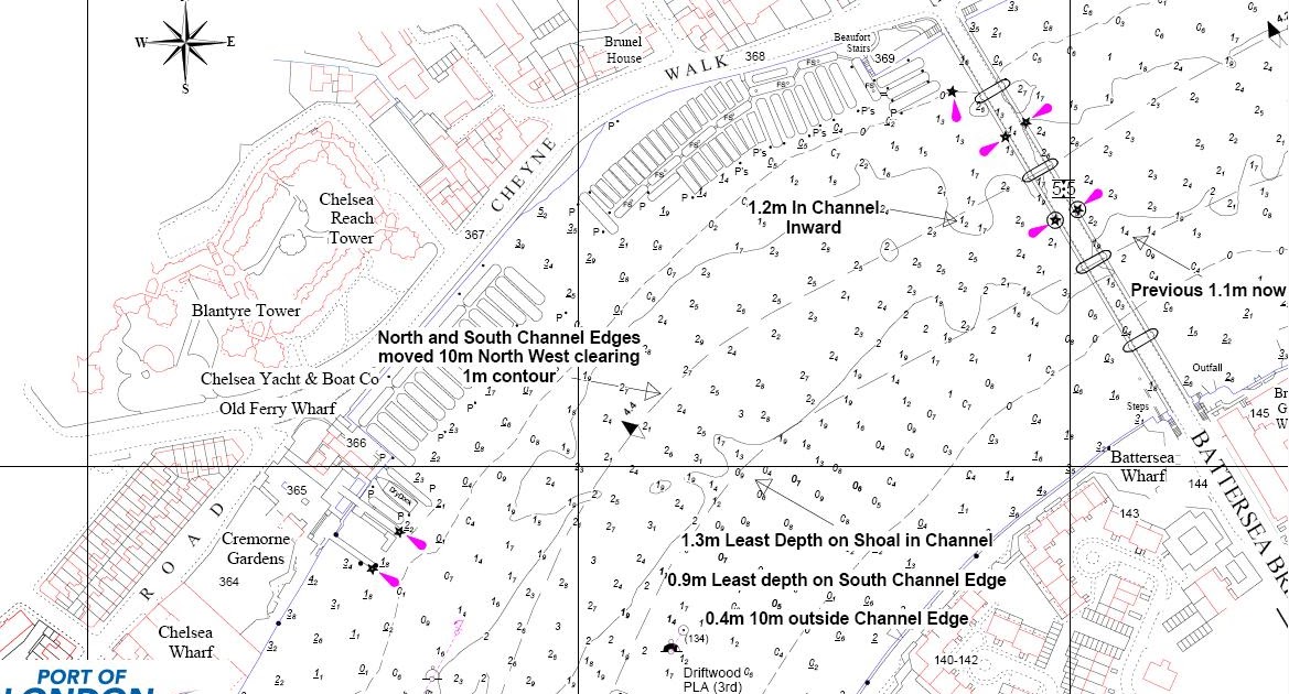 Captain JP's log How deep is the Thames?