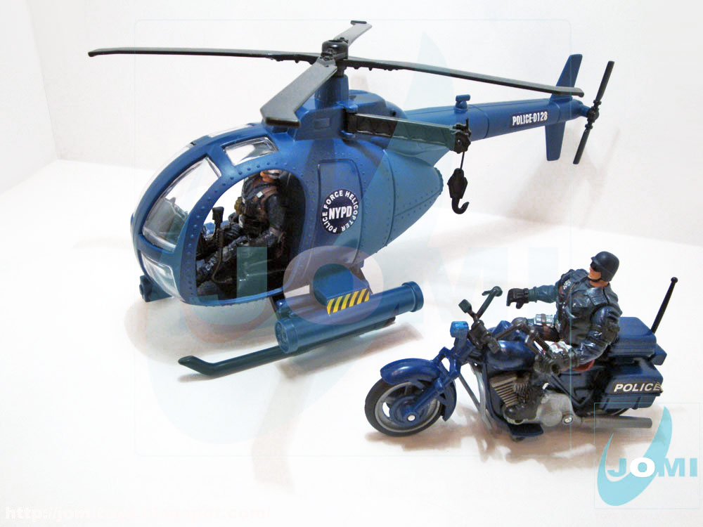 JoMi toys: Auchan´s Police Force S.W.A.T. Helicopter - Update!