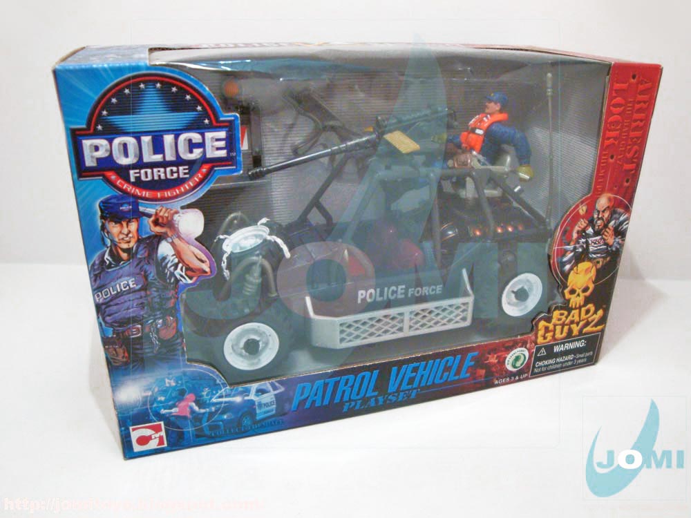 JoMi toys Police Force Patrol Vehicle Playset LSV