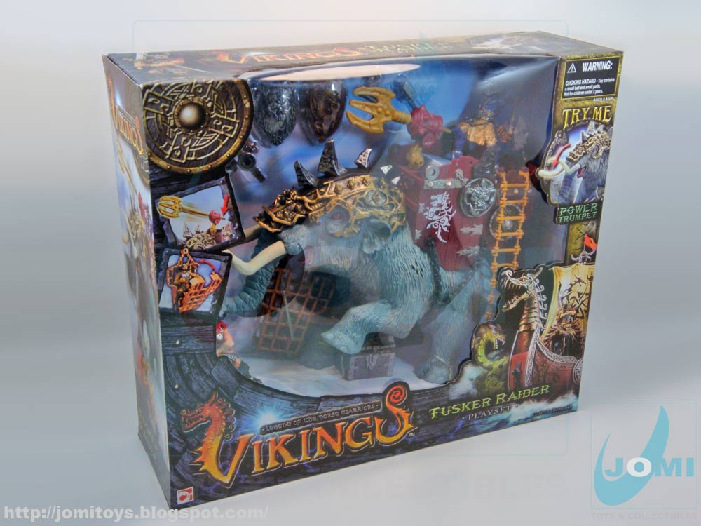 JoMi toys Vikings Tusker Raider Playset