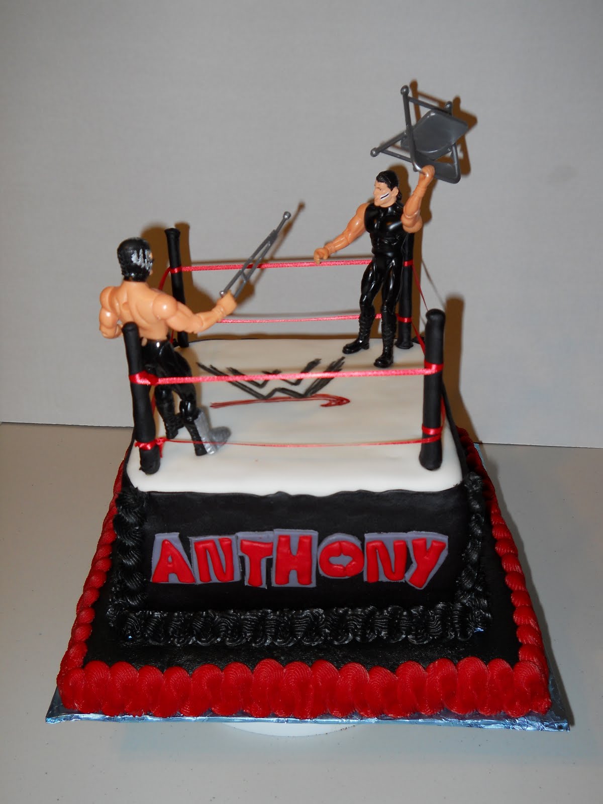 wwe cake pics