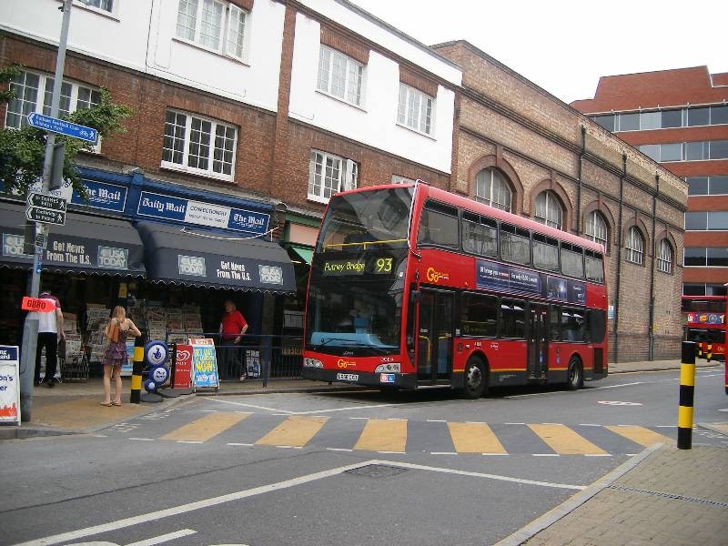 London Buses One Bus At A Time The Return The Number 93 Route