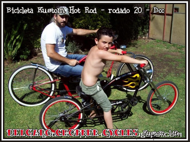 Bicicleta Kustom Hot Rod