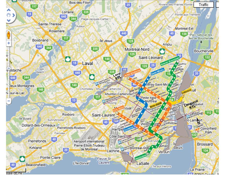 Así veo y vivo Canadá!: Montreal en mapas: ayudándoles a ubicarse mejor!